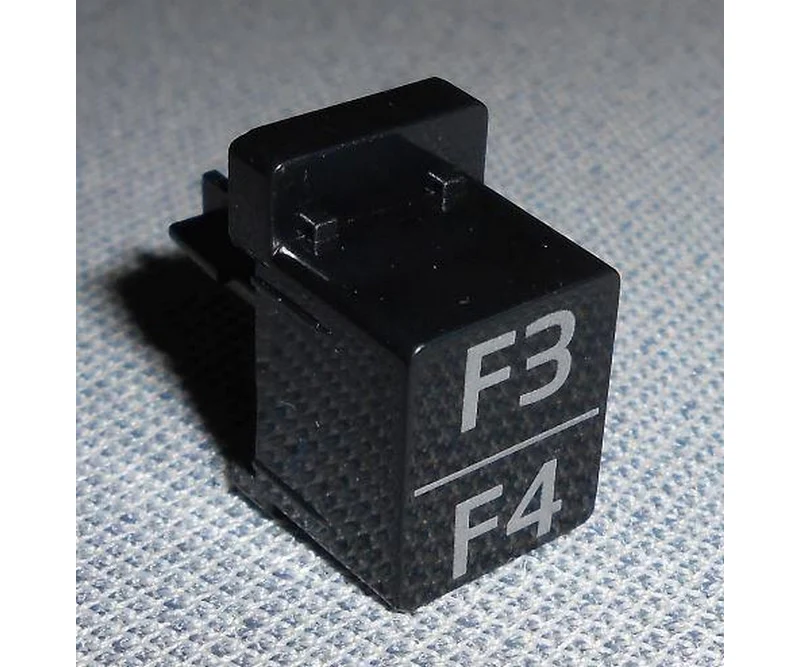 Beko 7674959571 Dishwasher F3-F4 Function Button- Black